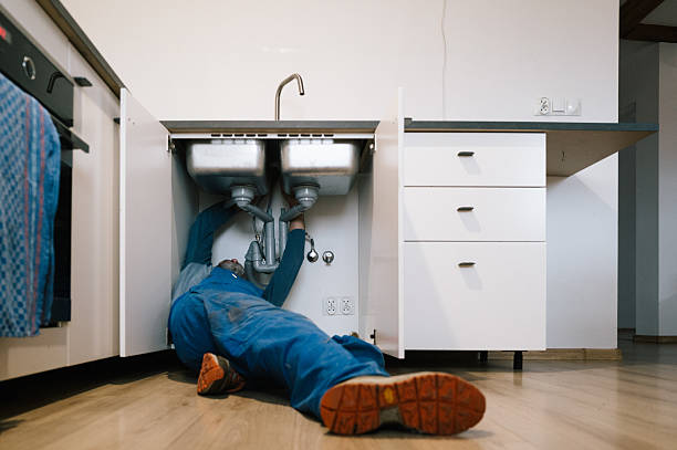 Professional Plumbing technician working in Millersville, MD